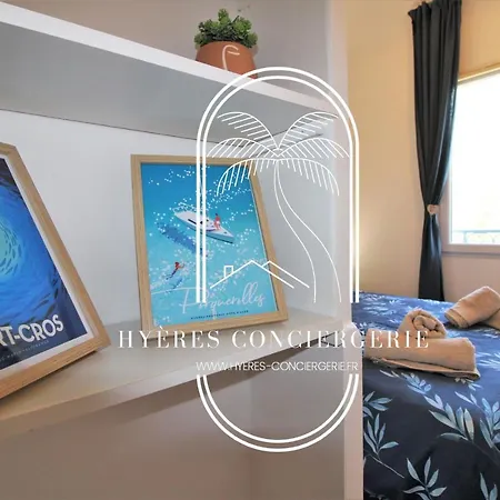 Apartment Le Hameau De La Pinede-mas 3 Etoiles - T3 Piscine Clim Parking 100m By Hc Hyeres
